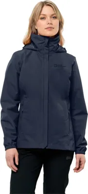 Produktbild von Jack Wolfskin Damen Stormy Point 2l Jkt W, Night Blue, L EU