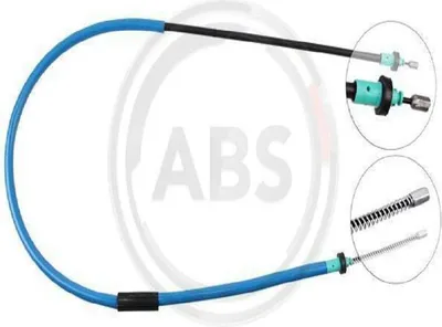 Produktbild von A.B.S. Handbremsseil Seilzug Feststellbremse für RENAULT Clio III Schrägheck (BR0/1, CR0/1) K19717