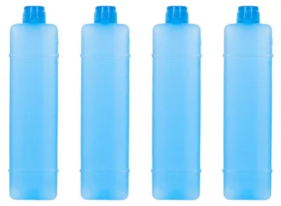 Produktbild von Genius INVICTUS AIR AC7 Kühl-Akku Set 4-tlg., Kühlakkus, Kühltasche, Kühlbox wiederverwendbares Kühlpack, blau