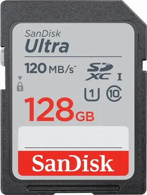 Produktbild von SanDisk Ultra® SDHC™ UHS-I Speicherkarte 128 GB