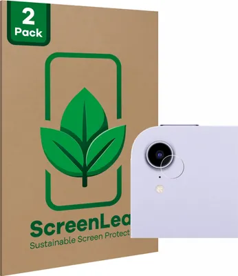 Produktbild von 2x ScreenLeaf Schutzfolie für Apple iPad Mini 7 2024 (NUR Kamera) Displayschutz Display Schutz Folie Klar Transparent