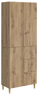 Image de Ensemble d'armoires vidaXL, 2 pièces, 66 x 34,5 x 90 cm, aggloméré