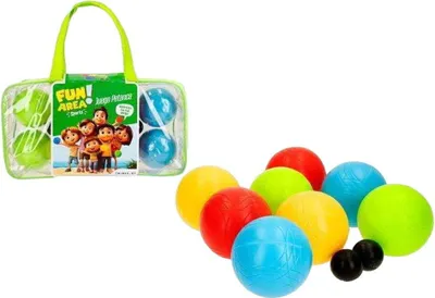 Produktbild von Boccia-Spielset Colorbaby Fun Area! 10 Stücke 31 x 8 x 16,5 cm