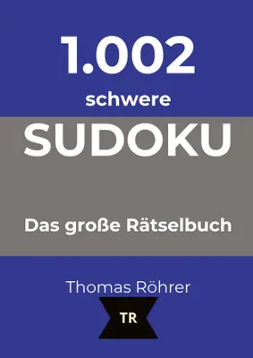 Produktbild von 1.002er Sudoku schwer
