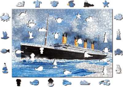 Image de Puzzle en bois Titanic 505 pièces