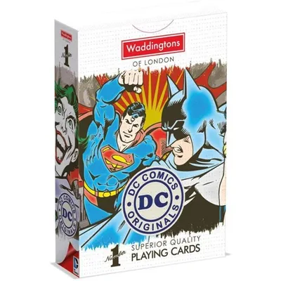Immagine prodotto di Mazzo di carte da gioco numero 1 DC Comics Superman Batman Heroes Wonderwoman Superheroes