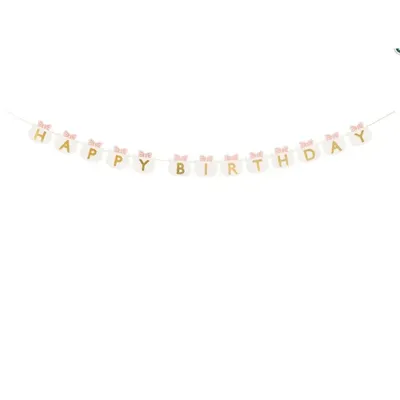 Obrázok produktu pre Banner Happy Birthday – Kone, 13x150 cm Party Deco