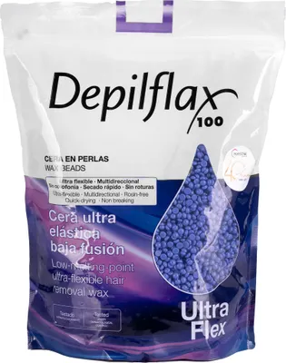 Obrázok produktu pre Depilflax 100 Flexibilný depilačný vosk s nízkym bodom topenia Pearl Mauve s titánom Dio 1000G