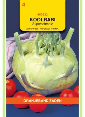 Imagen del producto de Oranjeband: Semillas de colinabo "Superschmelz" - 1 paquete