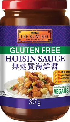 Produktbild von [ 397g ] LEE KUM KEE Glutenfreie Hoisin Sauce / Hoi Sin Sauce / LKK Hoisin Soße Gluten Free