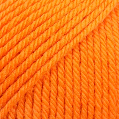 Obrázok produktu pre Drops Daisy Uni Colour 23 Orange Pletacia priadza