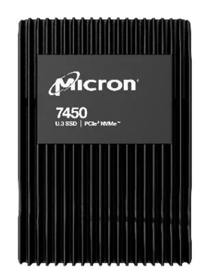 A black SSD with a heatsink and a label showing the brand and model.