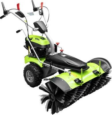 Produktbild von Zipper Kehrmaschine ZI-KM1000 100 cm Arbeitsbreite, 4-Takt Benzin