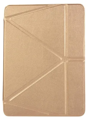 Produktbild von Mobigear Origami Schutzhülle für iPad Pro 11 Zoll (2018) – Klapphülle – Gold