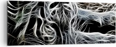 Produktbild von Bild auf Leinwand - Leinwandbild - Abstraktion modern - 140x50cm - Wand Bild - Wanddeko - Leinwanddruck - Bilder - Kunstdruck - Wanddekoration - Leinwand bilder - Wandkunst - AB140x50-3561
