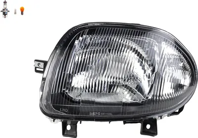 Produktbild von Scheinwerfer passend für Renault Clio BB BC CB 98- 01 Links Leuchtmittel 7701045168 260603338R 7701045995 Johns