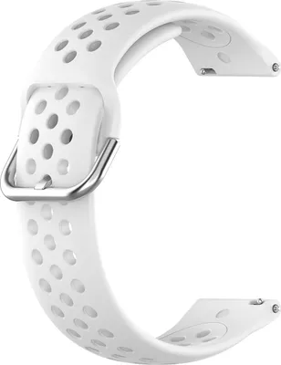 Produktbild von BStrap Silicone Dots Armband für Xiaomi Watch S1 Active, white