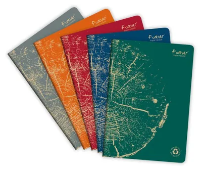 Produktbild von Clairefontaine 68462C, Muster, 96 Blätter, 90 g/m², Softcover, Universal