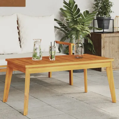 Zdjęcie produktu dla Maison Exclusive – stół ogrodowy 100 x 55 x 45 cm, lite drewno akacjowe