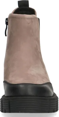 Produktbild von Caprice Damen Stiefeletten Nubukleder Stretch-Einsatz Wechselfußbett 9-25452-29, Größe:42 EU, Farbe:Beige