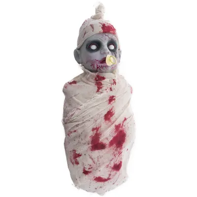Produktbild von Weinendes Zombie Puppe - 50 cm | Halloween Dekoration