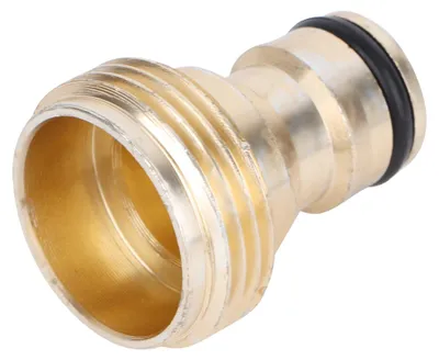 Image de Raccord rapide en aluminium de 3/4" pour tuyau, adaptateur pour tuyau d'arrosage, pour la maison et le jardin