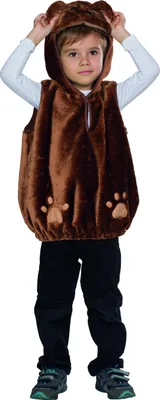Produktbild von Bär Bärchenkostüm Bärenkostüm braun Karneval Fasching Jungen Kostüm 104