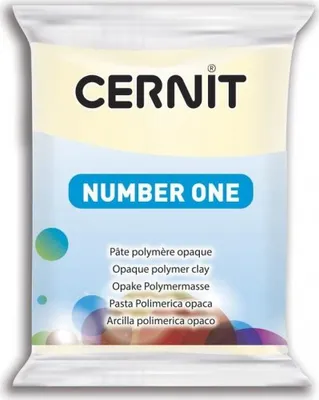 Produktbild von Cernit Polymer Clay N°1 Polymer-Ton Champagne 56 g