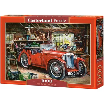 Produktbild von Castorland 1000 Piece Jigsaw Puzzle, Vintage Garage, Automobile, Classic Car, Adult Puzzle, Castorland C-104574-2