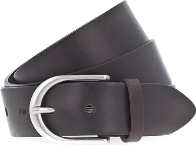 Produktbild von Vanzetti Leder Gürtel Classics 35mm Full Leather Belt W100 Steel Grey grau