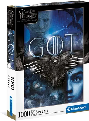 Obrázek produktu pro Clementoni Puzzle 1000el Gra o tron. Hra o trůny 39589