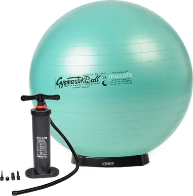Produktbild von Original Pezzi® Gymnastikball MAXAFE m. Standpumpe u. Ballschale - grün