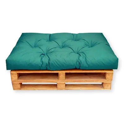Produktbild von 4L Textil Palettenkissen Outdoor, Sitzkissen für Europaletten, wetterfest und UV-beständig, 120x40 cm, Grün