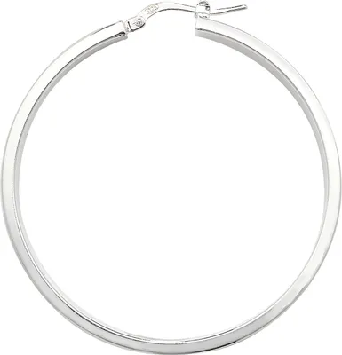 Produktbild von 925 Sterling Silber Damen - Paar Creolen - 40mm; TRS17712MM40