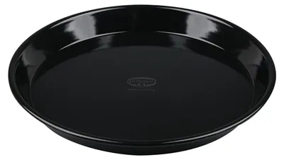 Image de Oetker Ø 30 cm, plaque à gâteaux pour des gâteaux moelleux et des pizzas croustillantes, moule à gâteaux émaillé