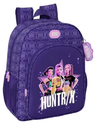 Productafbeelding van Safta K-pop Demon Hunters Fighters rugzak, 15 liter, paars. Kinderrugzak, paars, one size