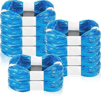 Productafbeelding van Famanu navulverpakkingen voor luierschepjes - 10 stuks, geurremmende en hygiënische zakken, 4 meter per rol