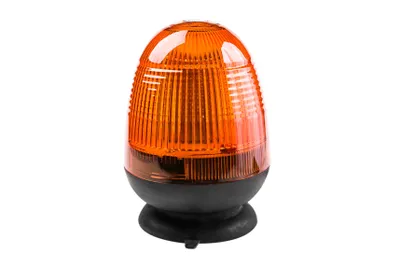 Obrázek produktu pro Výstražný LED maják, montáž na magnet, oranžový, 12W, 3 funkce, 12-24V