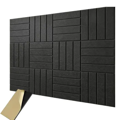 Produktbild von Set von 12 schalldämmenden Wandpaneelen 30x30cm