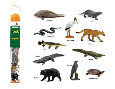Immagine prodotto di Safari Ltd 103648 Everglades (11 minifigure) Area tematica