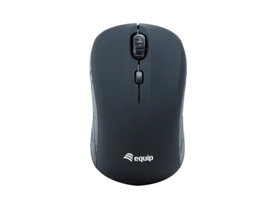 Produktbild von Equip Optische Maus kabellos USB Mini R+L schwarz