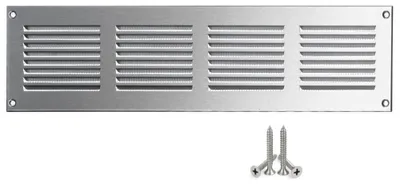 Productafbeelding van Roestvrij Stalen Ventilatierooster met Insectenwering
