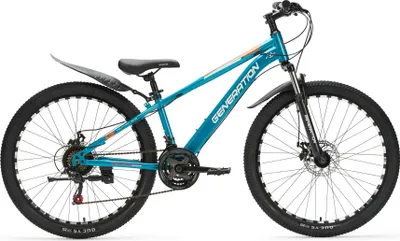 Produktbild von Generation M-760 Mountainbike 26 Zoll – Hellblau mit Schutzblechen