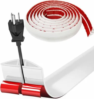 Obrázok produktu pre Malý ohybný káblový mostík 5 m x 3 cm, biely