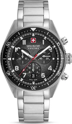 Produktbild von Swiss Military Hanowa SMWGI0003803 Herrenuhr Greyhound Chrono 43mm 10ATM