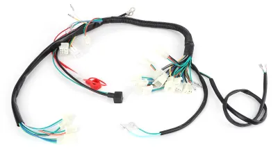 Zdjęcie produktu dla Zestaw przewodów elektrycznych do uruchamiania silnika, pasujący do skuterów, quadów i motocykli terenowych o pojemności 50cc, 110cc i 125cc