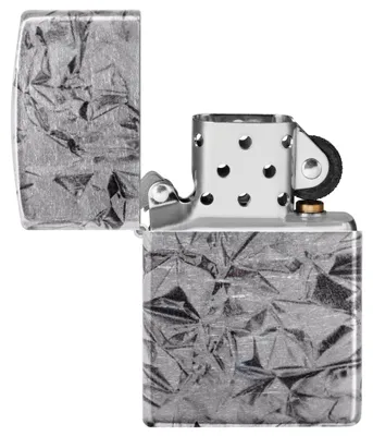 Produktbild von Zippo Sturmfeuerzeug Aluminium, 540° Tumbled Chrome, nachfüllbar, windfest