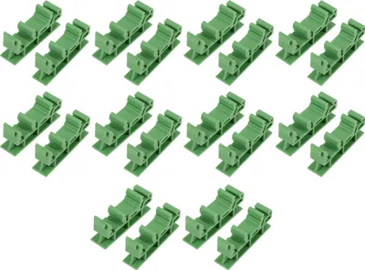 Obrázek produktu pro 10 sad 35mm PCB DIN C45 Rail Adapter Circuit Board Mounting Bracket Stand Carrier