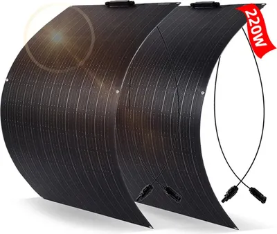 Obrázek produktu pro Flexibilní solární panel, vysoká účinnost, monokrystalický křemík, 220W ETFE PANEL