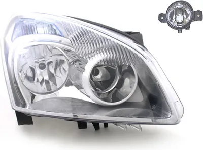 Produktbild von Scheinwerfer passend für Nissan Qashqai J10 07-10 H7 H7 Re. + Nebelsche. 26010JD900 26010JD95A 26010JD90A 26010JD90B 8200002470 2615089 Johns